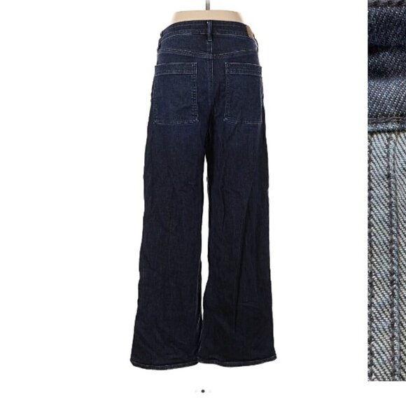 American Eagle Outfitters wide leg high rise jeans Size 6. - Picture 2 of 2
